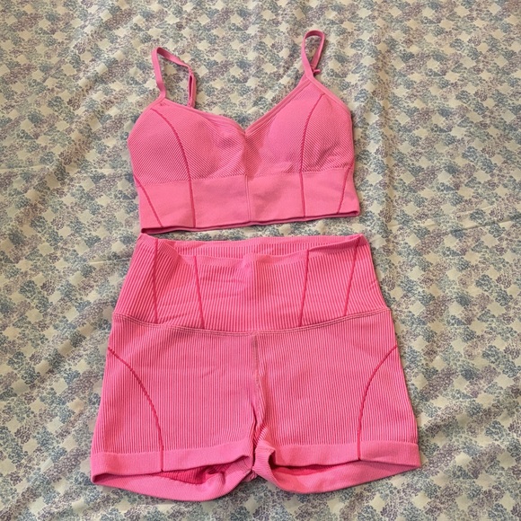 aerie Other - Aerie Active Two Piece Set Pink